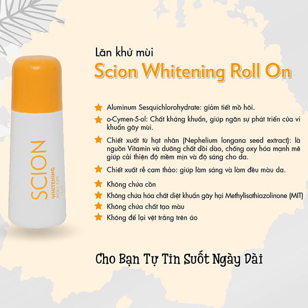 Lăn Khử Mùi Nách Nuskin Scion