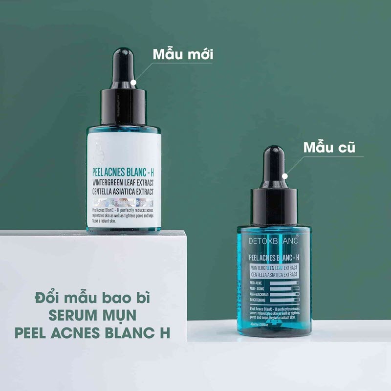 Serum trị mụn Detox Blanc lộc đề M