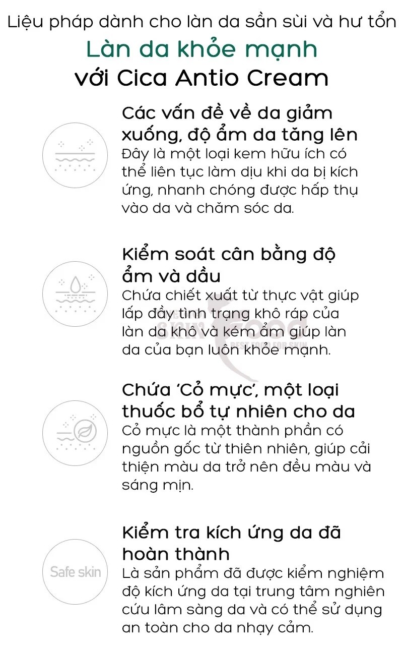 Kem Dưỡng Làm Dịu Phục Hồi Da Medi-Peel Cica Antio Cream