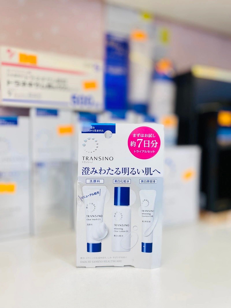 Set mini Transino trị nám 5 món có tốt không?