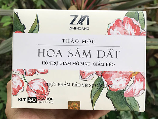 Trà Giảm Cân Thảo Mộc Hoa Sâm Đất