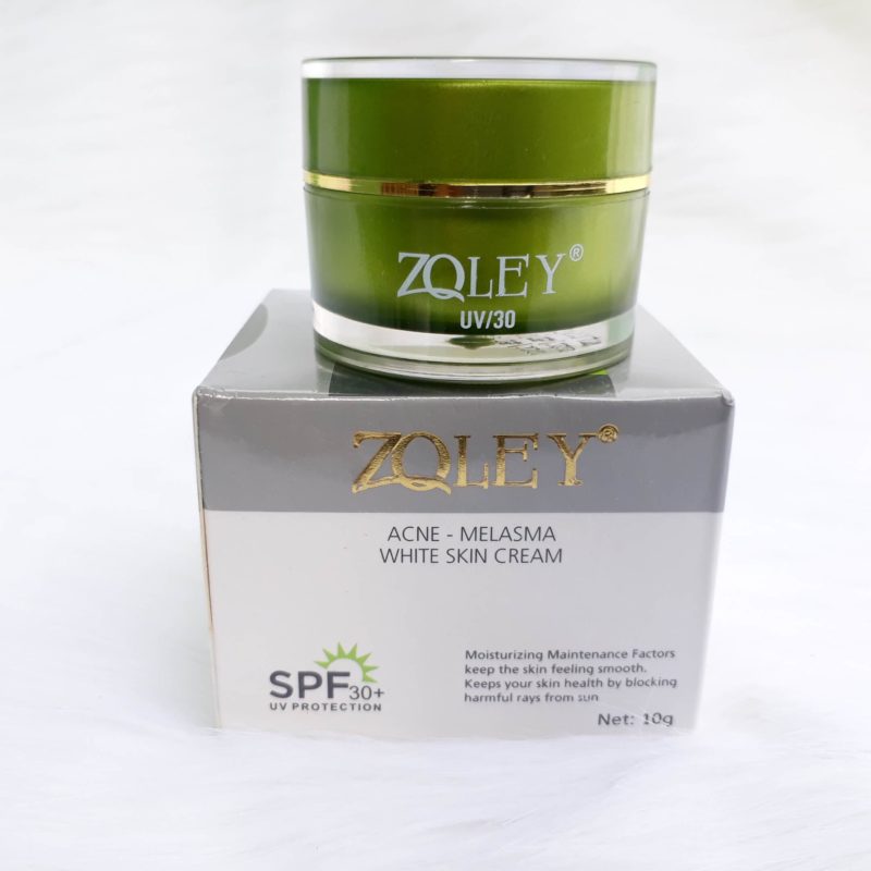 KEM TRỊ MỤN, THÂM, NÁM TRẮNG DA ZOLEY XANH 10g