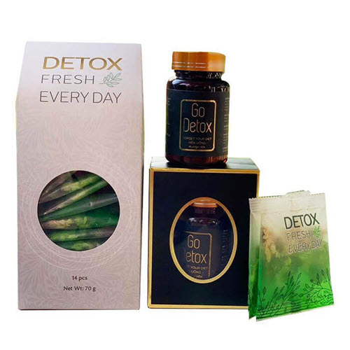 Trà giảm cân thảo mộc Go Detox