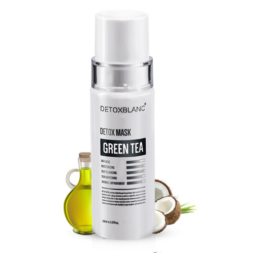 Detox Blanc Mặt Nạ Thải độc Da Trà xanh