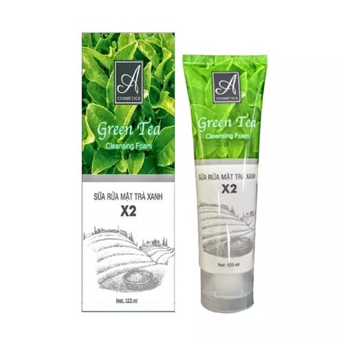 Sữa Rửa Mặt Trà Xanh X2 A Cosmetics