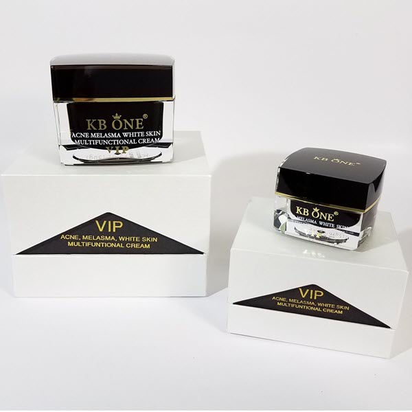 Kem trị mụn, giảm thâm ngăn ngừa mụn Kbone VIP Đen 15g