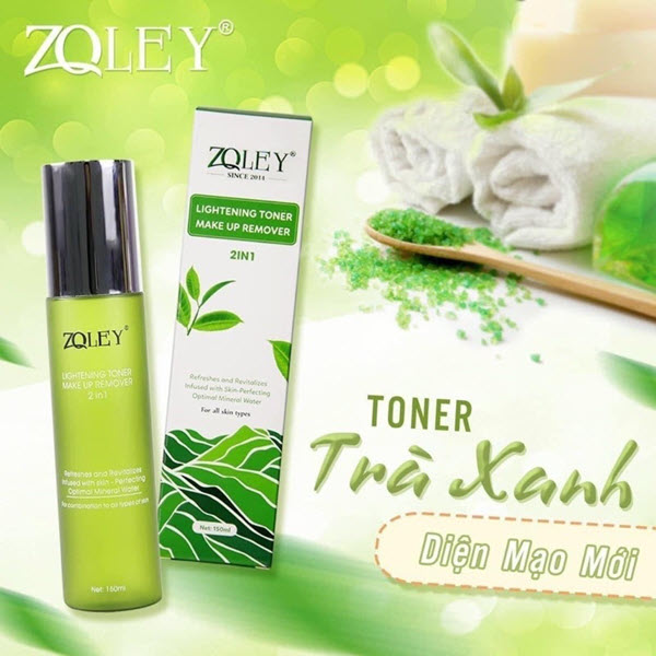 Toner Zoley 2in1 Nước Tẩy Trang Hoa Hồng 