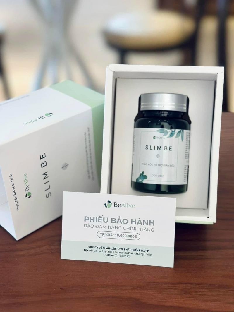 Trà thảo dược giảm cân SLIM BE