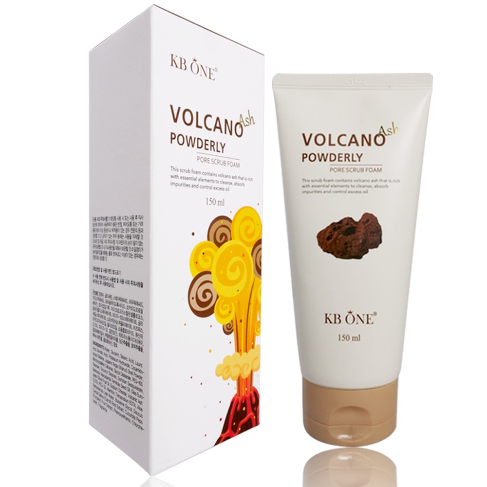 Sửa Rữa Mặt Tẩy Tế Bào Chết Tro Núi Volcano Powderly 150ml