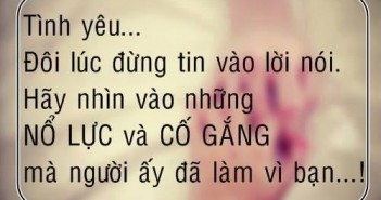 Những câu nói ngắn gọn và xúc tích nhất về tình yêu hay nhất