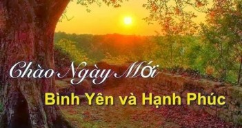 Những lời chúc hay vào buổi sáng ngắn gọn mà lãng mạn nhất cho người yêu