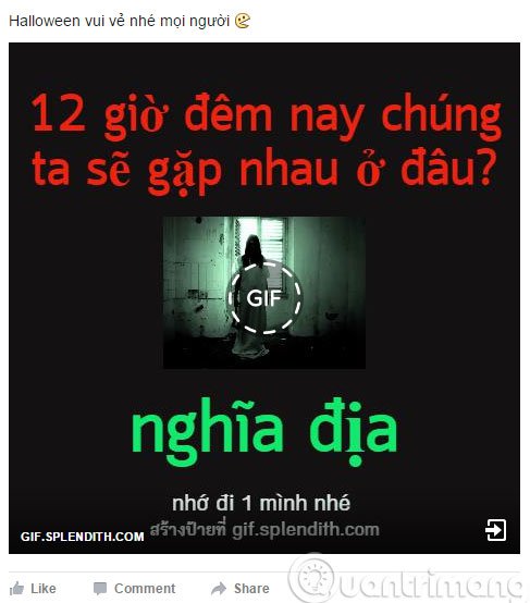 Hướng dẫn làm ảnh động hồn ma đăng lên Facebook
3