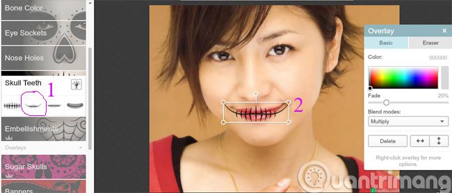 Hướng dẫn làm ảnh kinh dị trực tuyến ngày Halloween
2