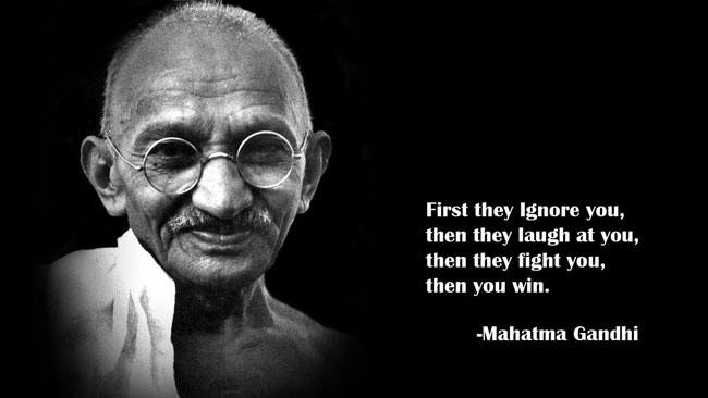 30 triết lý sống bất hủ của Thánh Mahatma Gandhi
0