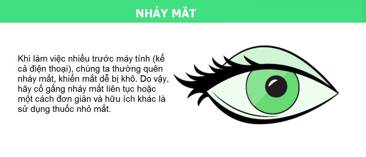 4 cách đơn giản để bảo vệ mắt khi làm việc lâu trước màn hình các thiết bị điện tử
2