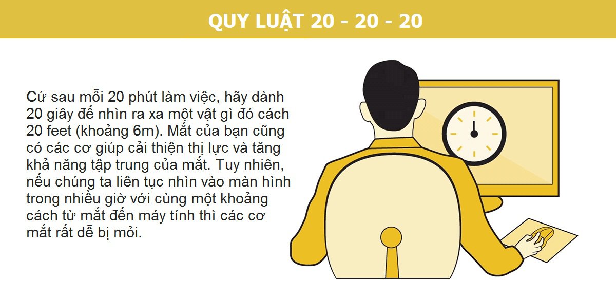 4 cách đơn giản để bảo vệ mắt khi làm việc lâu trước màn hình các thiết bị điện tử
4
