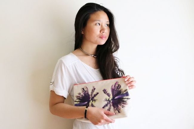 Túi vải hình cây cọ "siêu đáng yêu"
8