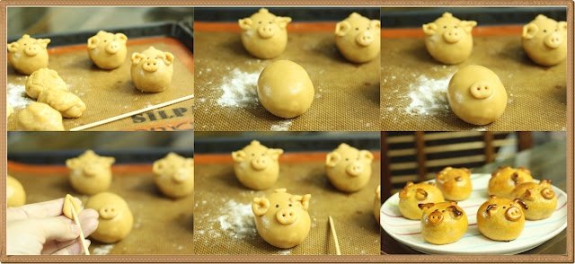 Cách tạo hình bánh Trung thu thành các con vật đáng yêu
0