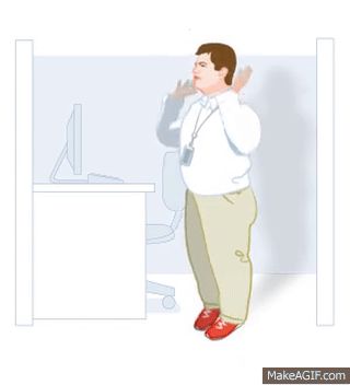 Giảm mệt mỏi khi ngồi máy tính bằng vài động tác đơn giản
8
