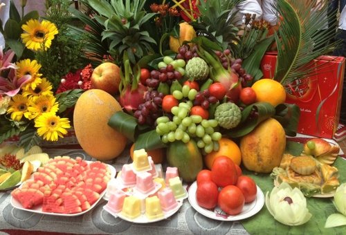 Cách trang trí mâm ngũ quả ngày tết Trung thu
9