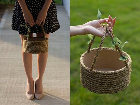 Tổng hợp các cách làm giỏ hoa tuyệt đẹp từ dây thừng cho ngày 20 – 10
4