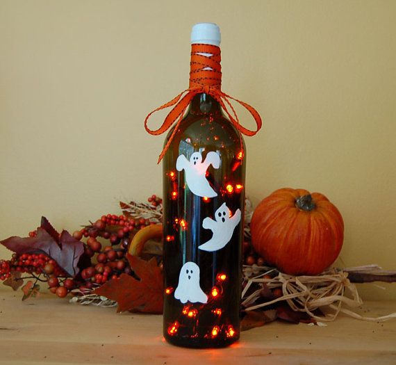 Cách trang trí halloween ấn tượng bằng chai lọ cũ
5