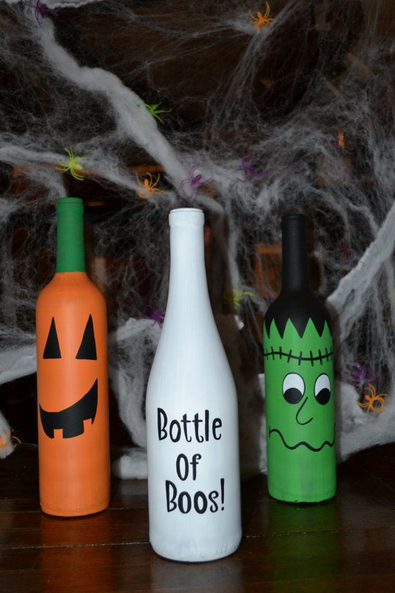 Cách trang trí halloween ấn tượng bằng chai lọ cũ
7