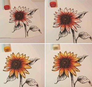 Cách làm thiệp hoa hướng dương handmade tặng thầy cô
2