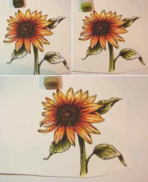 Cách làm thiệp hoa hướng dương handmade tặng thầy cô
3
