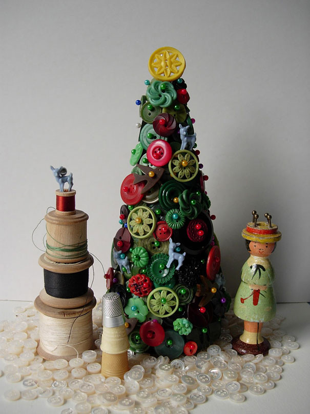 22 ý tưởng sáng tạo cây thông Noel vô cùng độc đáo
19