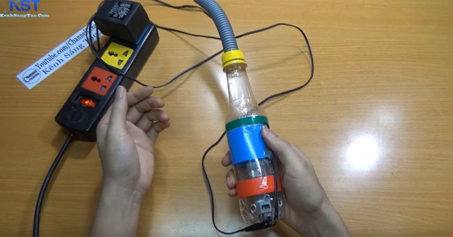 Tự chế máy hút bụi cầm tay dễ không tưởng
20