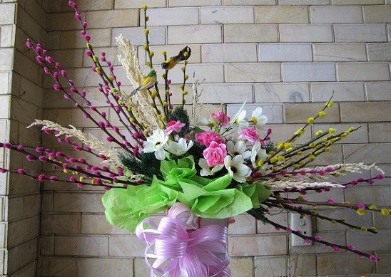 Hướng dẫn cắm nụ tầm xuân độc đáo chơi Tết
5