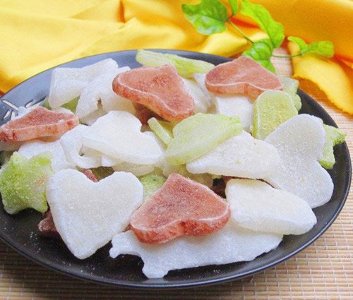 Cách làm mứt dừa nhiều màu sắc tự nhiên không phẩm màu
14
