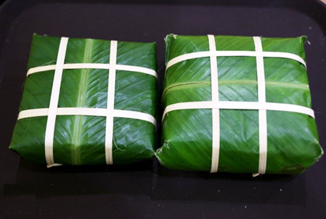 Hướng dẫn cách gói bánh chưng truyền thống vuông, đẹp cho ngày Tết
0