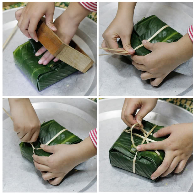 Hướng dẫn cách gói bánh chưng truyền thống vuông, đẹp cho ngày Tết
17