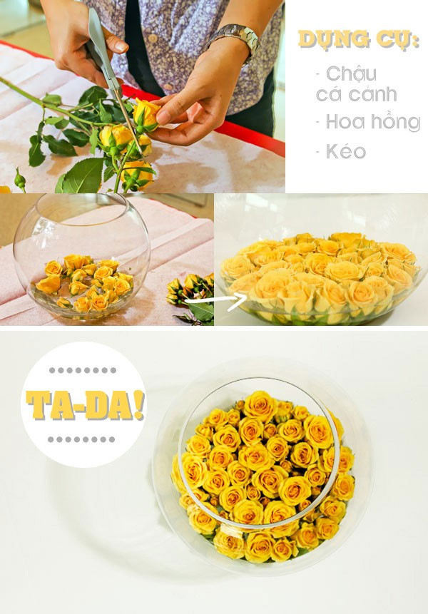 3 mẫu cắm hoa siêu đẹp cho những người vụng về vào ngày 8/3
0