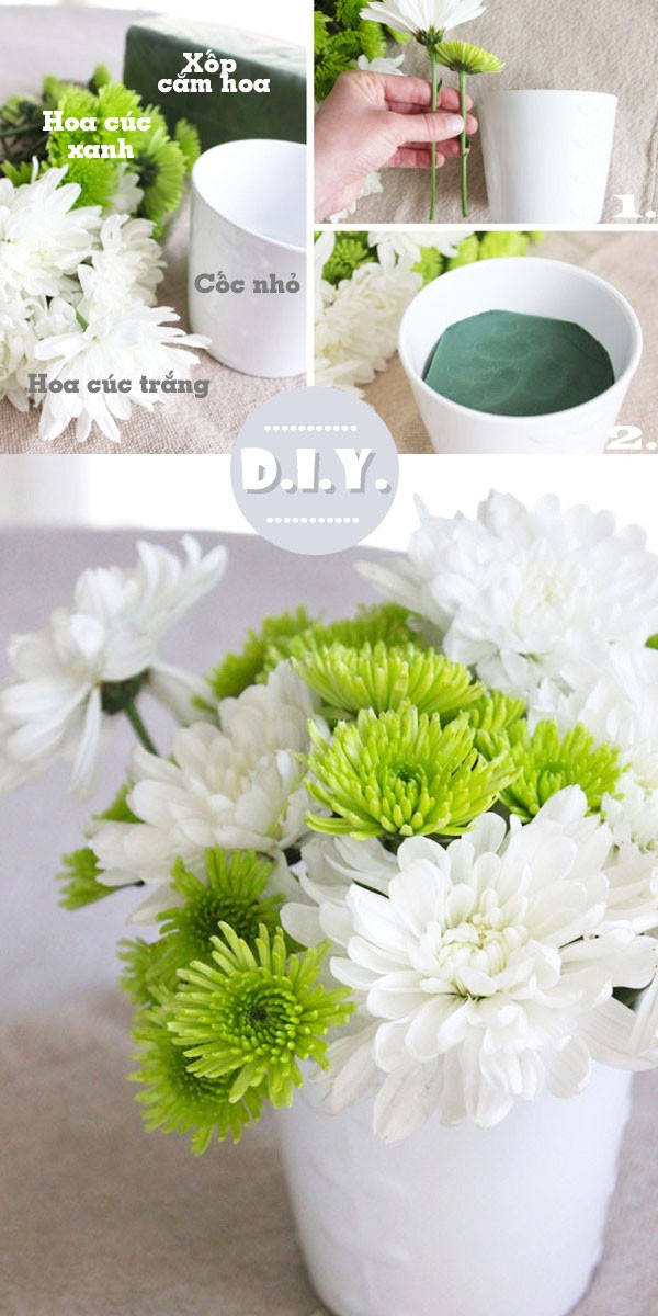 3 mẫu cắm hoa siêu đẹp cho những người vụng về vào ngày 8/3
1