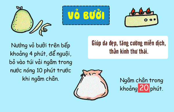 Pha nước ngâm chân để khử mùi hôi và chống mỏi chân hiệu quả
5