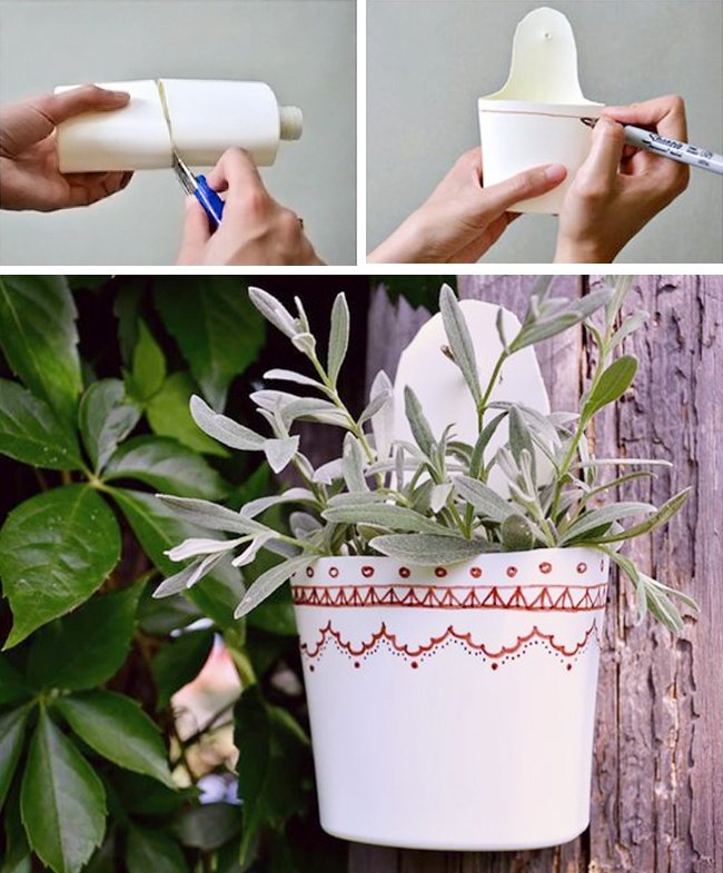 10 ý tưởng sáng tạo làm chậu hoa từ chai nhựa cũ
1