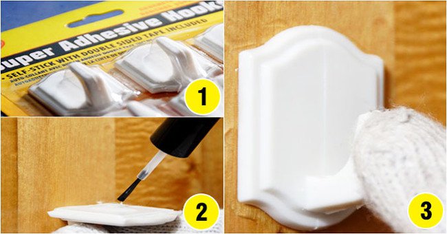 Một số mẹo nhỏ giúp móc dán tường không bị bong
1