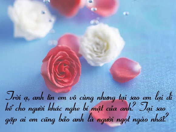 Tổng hợp những stt hay và lãng mạn về tình yêu cho đôi lứa yêu nhau cực cảm động 15