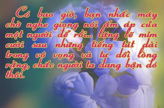 Những stt hay bất hủ về tình yêu đơn phương tâm trạng buồn não nề 1