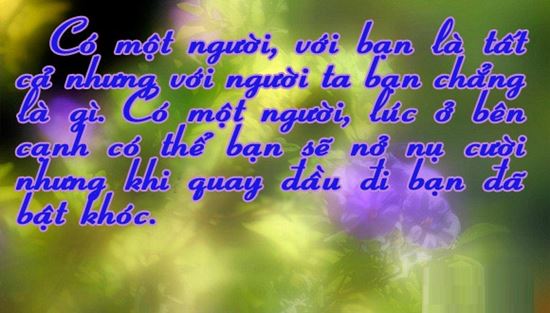 Những stt hay bất hủ về tình yêu đơn phương tâm trạng buồn não nề 6