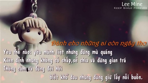 Những câu Status hay về tình yêu được tổng hợp từ Facebook 5