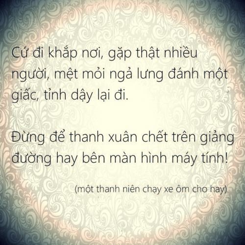 Những câu nói bất hủ của vozer facebook tuyển tập 4