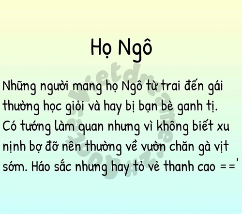 Bói tử vi 2016 theo họ bá đạo cười muốn rụng rún 6