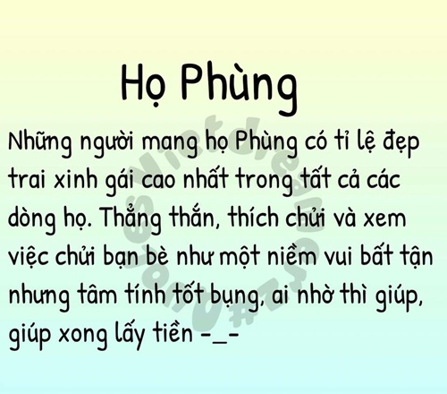 Bói tử vi 2016 theo họ bá đạo cười muốn rụng rún 24
