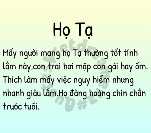 Bói tử vi 2016 theo họ bá đạo cười muốn rụng rún 36