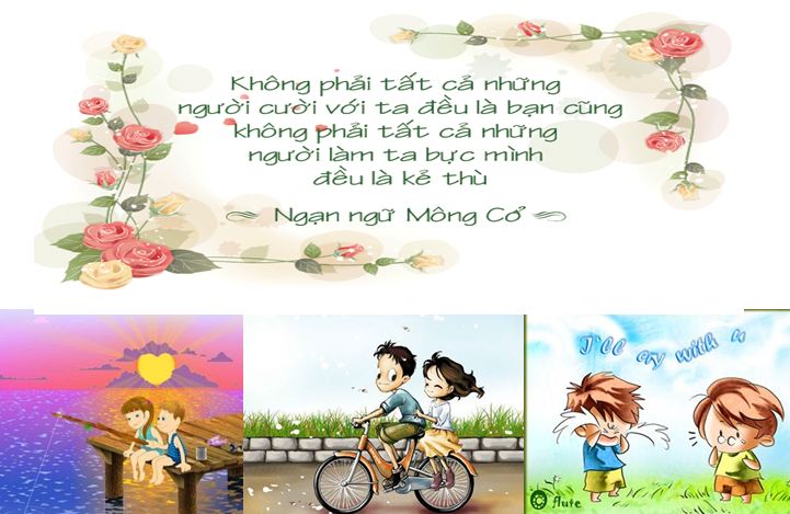 Những hình ảnh đẹp với những câu nói hay về tình bạn 4