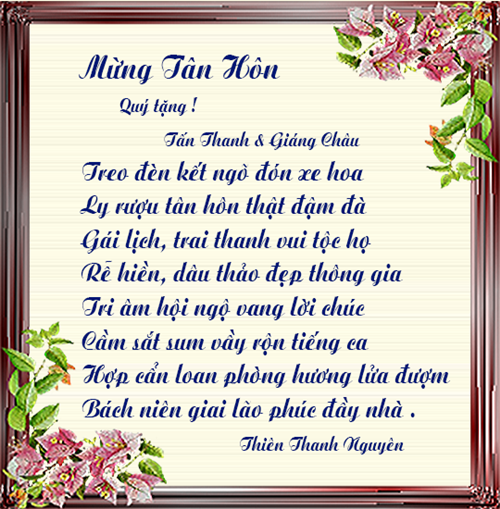 Lời chúc đám cưới hay ý nghĩa nhất mọi người cần biết 4